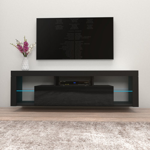 Orren Ellis Floating Milano TV Stand for TVs up to 70" & Reviews Wayfair